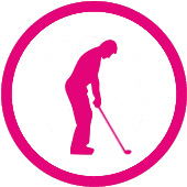 GlowGolf, 18 holes (ca. 1 uur)